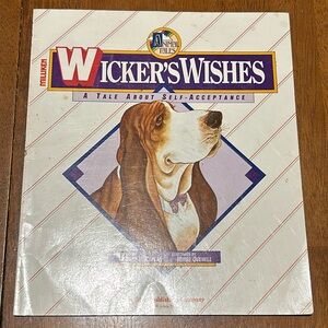 Wicker’s Wishes vintage small press children’s book
